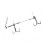 Стінгер Daiwa Prorex Screw-In Shallow Rig M 18-25cm 31.7kg #2/0, #1/0 1pc