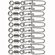 Вертлюжок з застібкою Daiwa Super Safe Lure Swivel Type II №2 2.8kg 10pcs