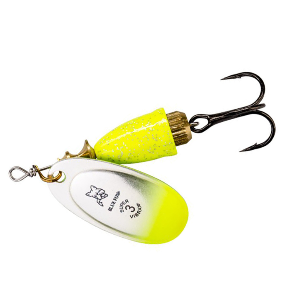Блешня Blue Fox Vibrax Fluoresent 3 8g #CGCB