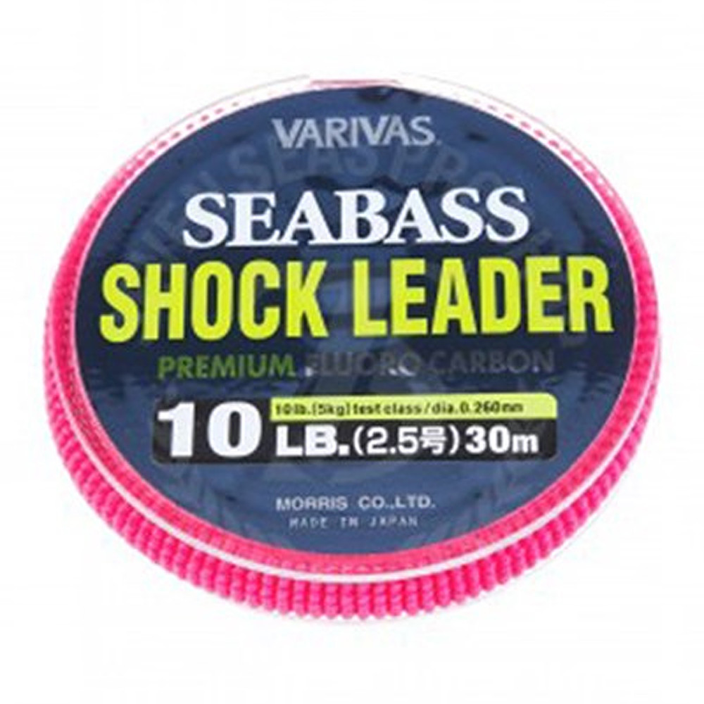 Флюорокарбон Varivas Sea Bass FLURO Shock Leader 30m 10LB 0.260mm