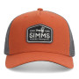 Кепка Simms Double Haul Trucker Simms Orange