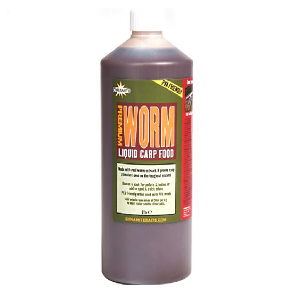 Ліквід Dynamite Baits Worm Liquid Carp Food 1L
