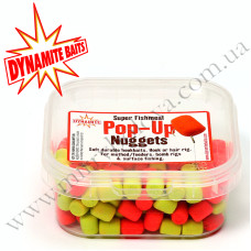 Нагетс Dynamite Baits Pop-Ups Super Fishmeal Nuggets Yellow/Red 8mm