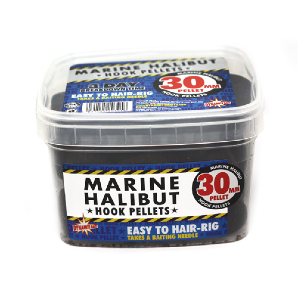 Пелетс Dynamite Baits Marine Halibut Hook Pellets 22mm 660g