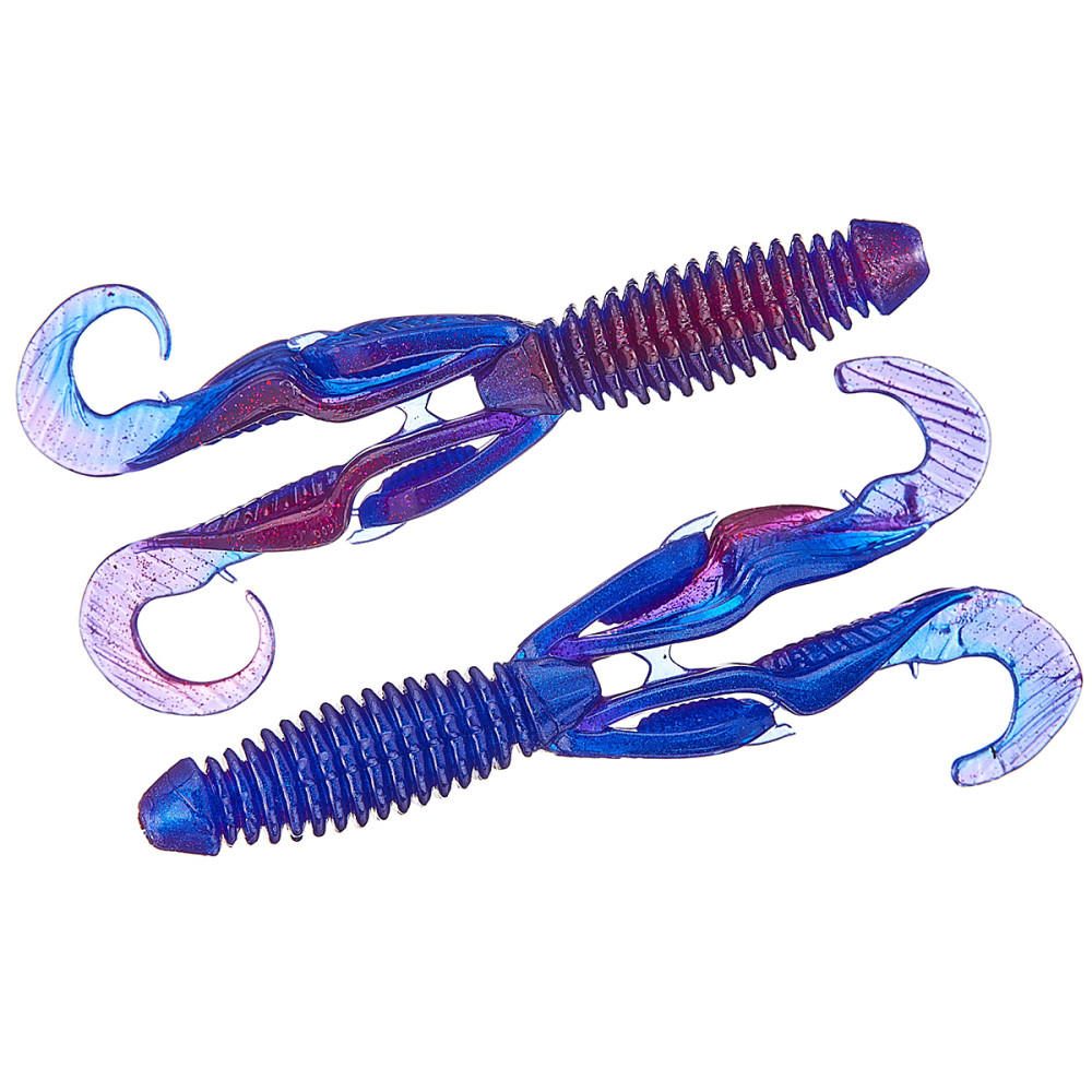 Плаваючий силікон ZMAN Gremlin 4.5" 4pc #Purple Rain