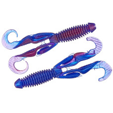 Плаваючий силікон ZMAN Gremlin 4.5" 4pc #Purple Rain