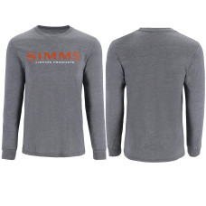 Реглан Simms Logo Shirt LS Athletic Heather XXL