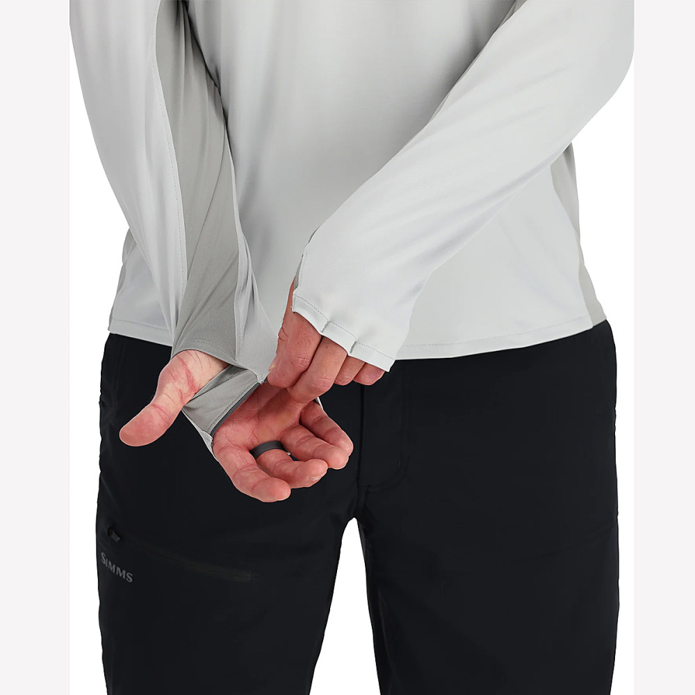 Реглан Simms SolarFlex Crewneck Back Eddy White S