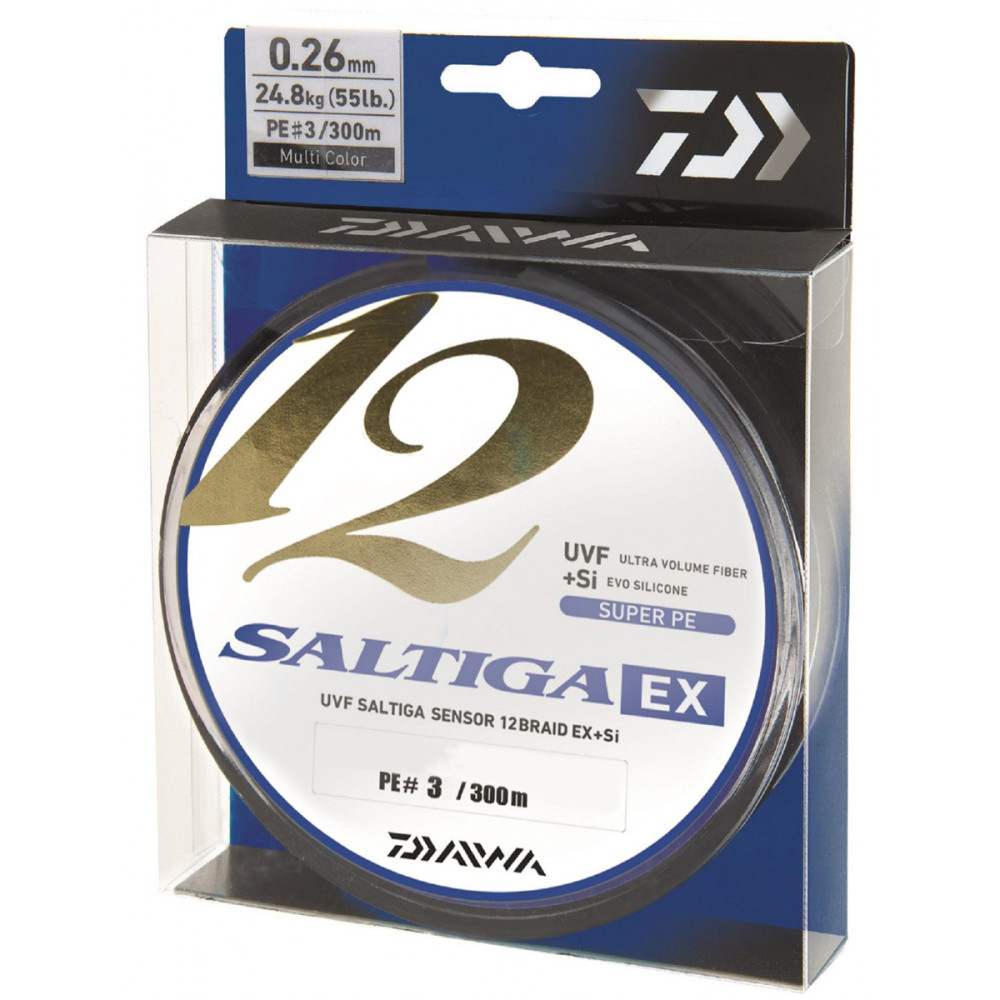 Шнур Daiwa Saltiga 12BEX+SI MC 600m 16.2kg 0.18mm #2.0