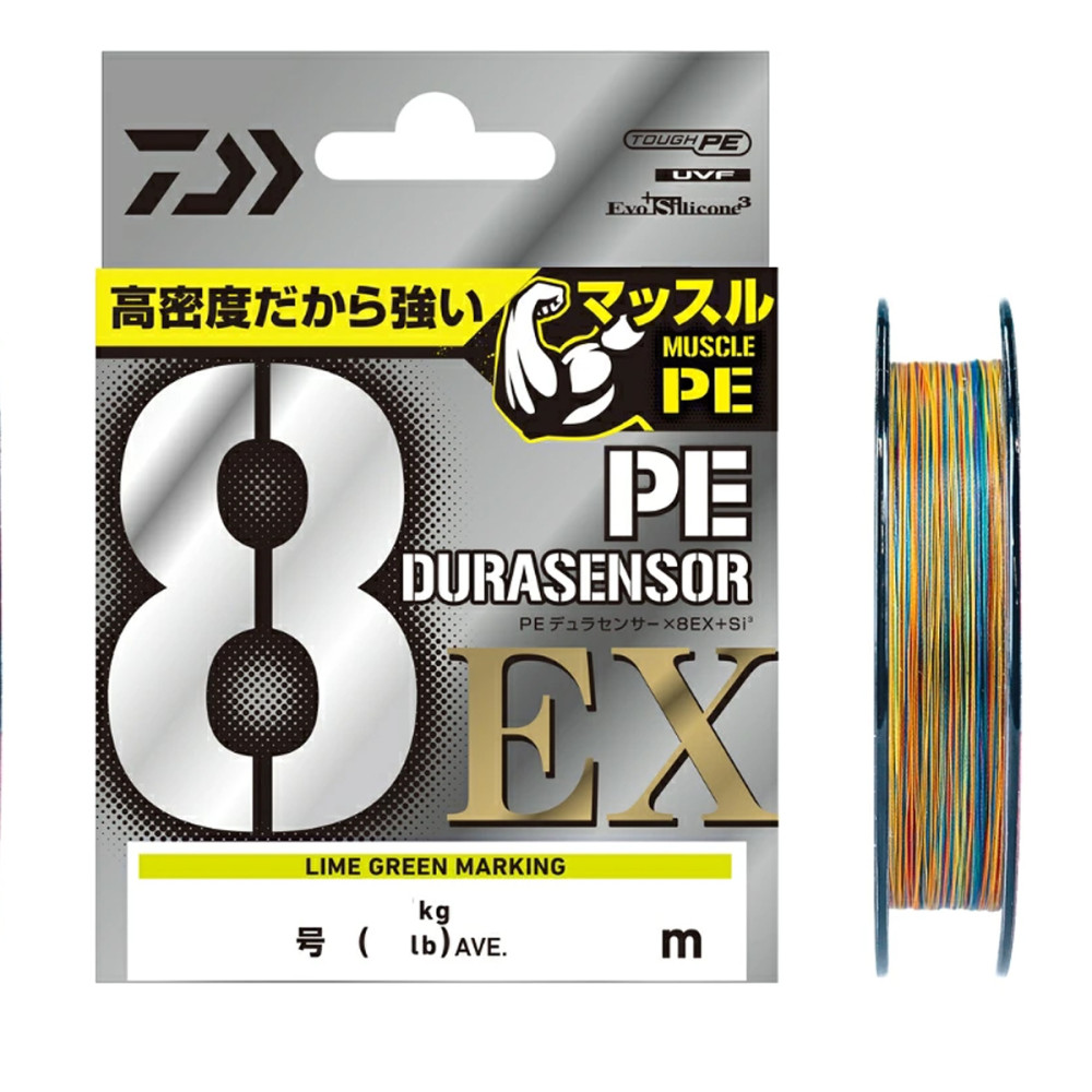 Шнур Daiwa UVF PE DuraSensor 12EX+SI3 5C #10 Renketsu