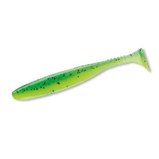 Силікон Daiwa Tournament D`Fin 125mm 5pc #UV Chartreuse Tiger