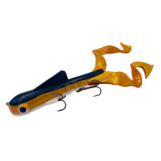 Силікон Musky Innovations Regular Double Dawg 9" #Gold Tail Sucker