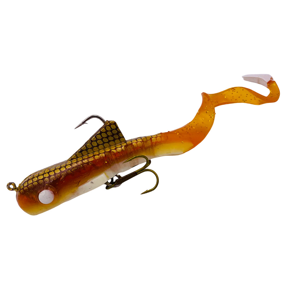 Силікон Musky Innovations Spring Bull Dawg 6" #Holo Walleye