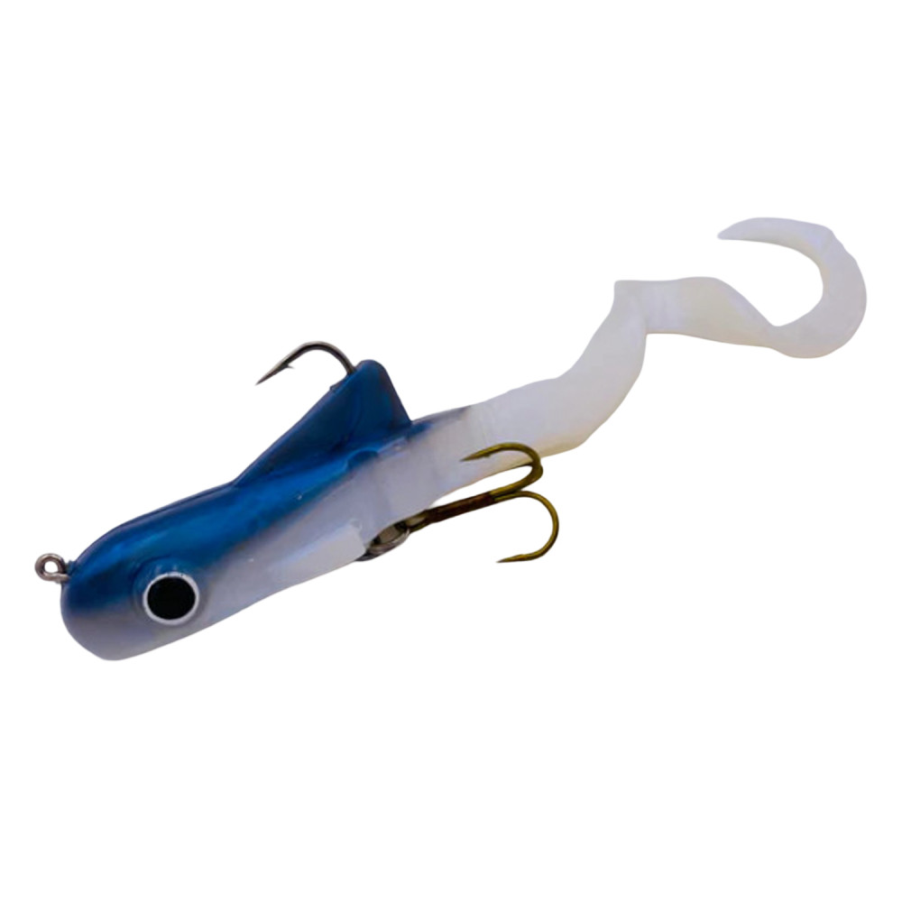 Силікон Musky Innovations Spring Bull Dawg 6" #Holo Walleye