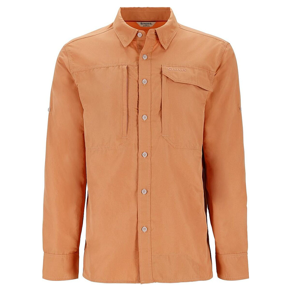Сорочка Simms Guide Shirt Orange Maple L