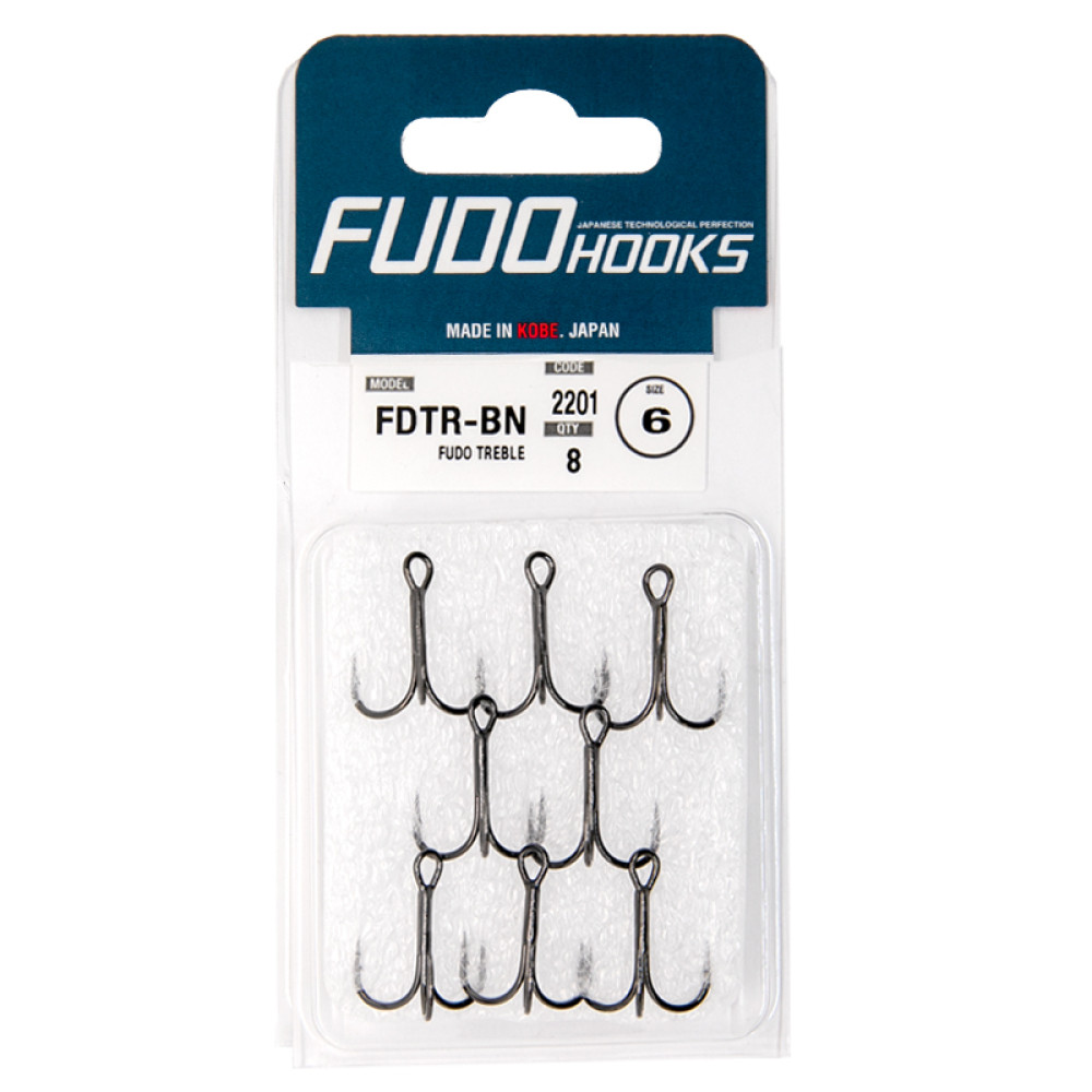 Трійник Fudo Treble Black 6