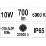 Переносний світлодіодний прожектор YATO YT-81802